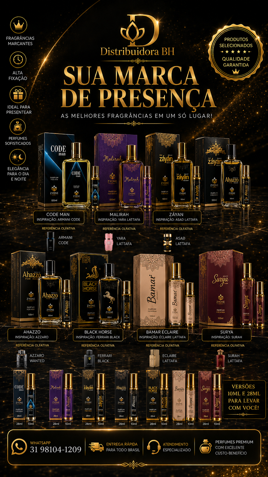 Catálogo completo Distribuidora BH — Sua marca de presença