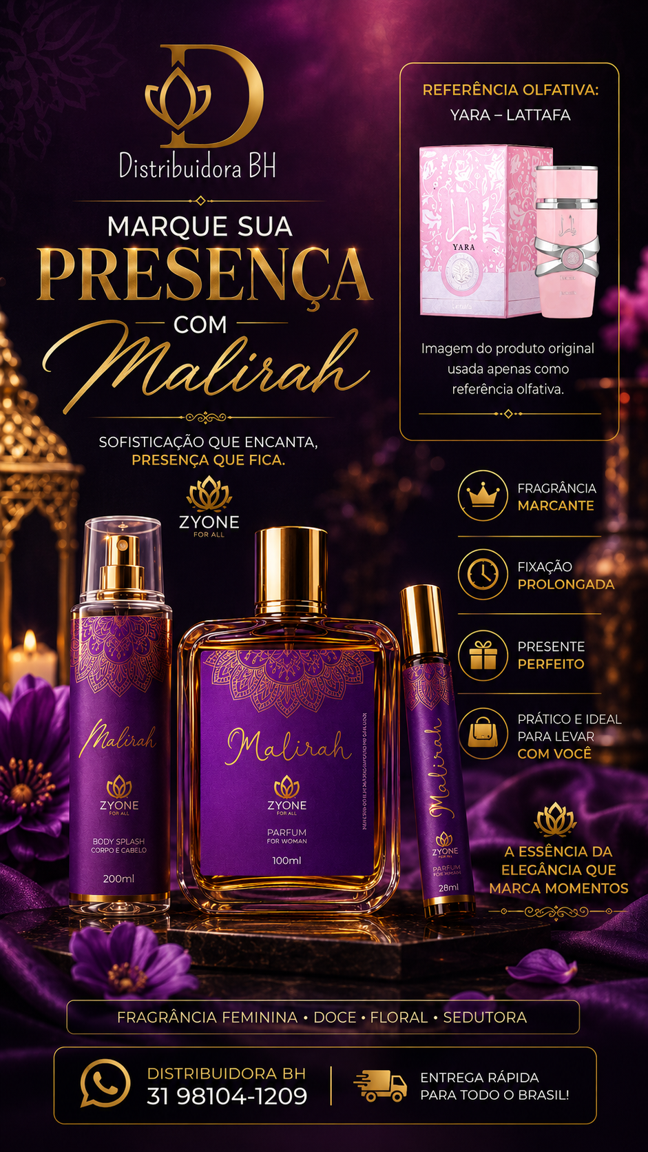 Malirah — Doce e envolvente