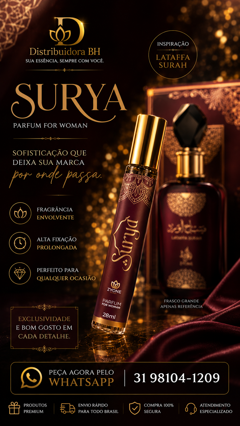 Surya — Inspirado em Lattafa Surah